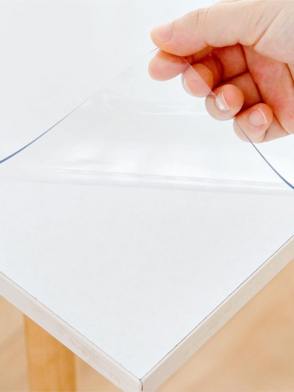 14 x 24 Inch Clear Table Cover Protector, Clear Desk Mat, Table Protector, 1.5mm
